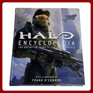 Halo Encyclopedia Definitive Guide‎ Hardcover Book DK 343 Industries Xbox 360